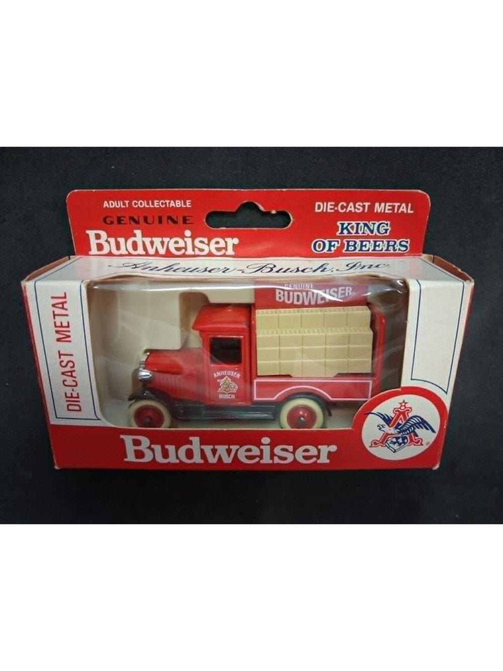Vintage 1979 Lledo Days Gone Diecast Metal Budweiser Delivery Truck